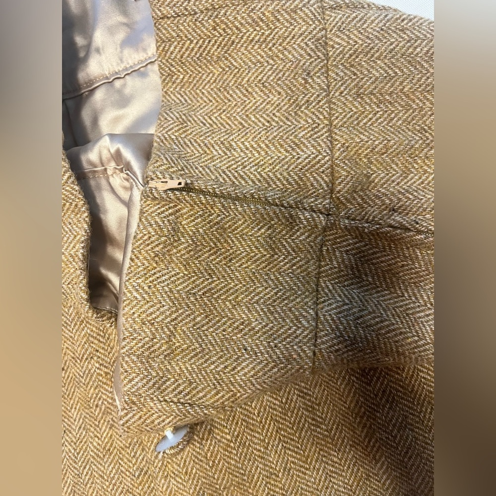 Modcloth Timeless Elements Herringbone Skirt High… - image 3